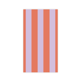 SUNKISSED ORANGE & LILAC SIGNATURE CABANA STRIPE GUEST TOWELS