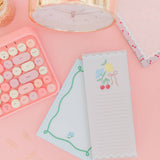 Wavy Fruit Cocktail List Notepad