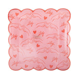Heart You Patterned Plates