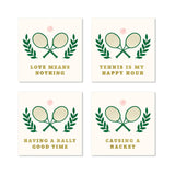 Tennis Sayings Napkin Set
