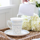 Tea Cup Paper Party Cups - 12 oz