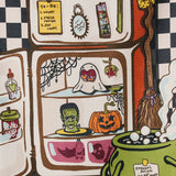 Spooky Roommates Tea Towel