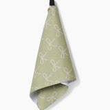 Lattice Bows Bar Towel