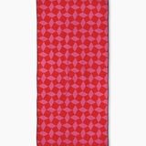 Circus Stands Pink Red Beach Towel