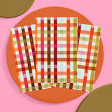 Fall Plaid Paper Napkins