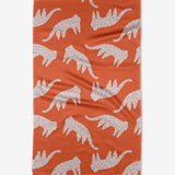 Cute Cheetah Tea Towel
