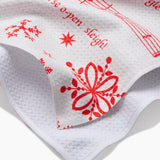 Frosty Notes Tea Towel