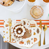 Thanksgiving Icons Dinner Napkin