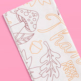 Give Thanks Paper Tablecloth