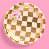 Check Me Out Plates