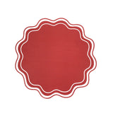 Fancy Scallop Paper Placemat