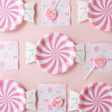 Spiral Candy Shaped Plate