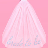 Something Blue Veil - embroidered tulle veil