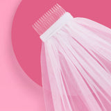 Something Blue Veil - embroidered tulle veil