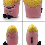 Cute Fries Plush - "Fries Before Guys"