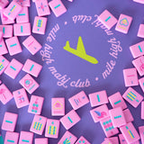 Pretty in Pink Mile High Mahj Club Travel Tiles Set