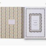 2026 12-Month Softcover Spiral Planner- Dahlia
