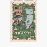 2026 Wall Calendar- World Travel