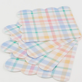 Large Spring Plaid Napkins