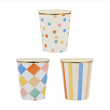 Colourful Pattern Cups