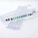 Acrylic Rack and Pusher Set- Clear
