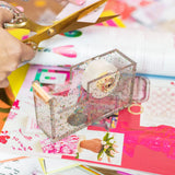 Confetti Party Acrylic Tape Dispenser