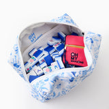 Amazon Blue Tile Storage Bag x Catherine Cartie Collab