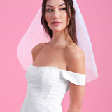 Something Blue Veil - embroidered tulle veil