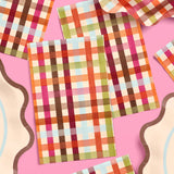 Fall Plaid Paper Napkins