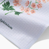 July Delphinium Dishcloth Set