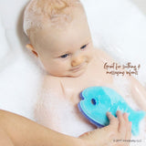 Silicone Bath Scrub- Blue Fish