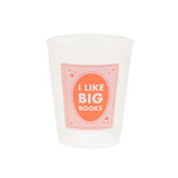 Book Club "I Like Big Books" Flex Cups