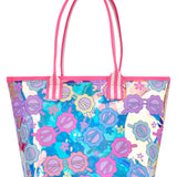SPRING SUNNIES CLEAR TOTE BAG
