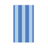 LIGHT & DARK BLUE SIGNATURE CABANA STRIPE GUEST TOWELS
