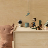 Cowboy Mouse on Rocking Horse, Little Brother
