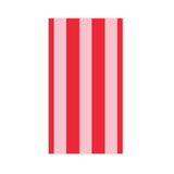 PINK & RED SIGNATURE CABANA STRIPE GUEST TOWELS