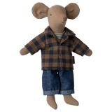 Dad Mouse, Light Brown