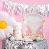 Disco Daisy Van Shaped Plates