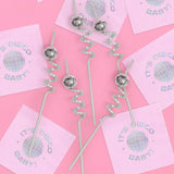 Disco Party Swirly Straws