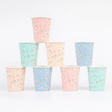 Vintage Ditsy Cups