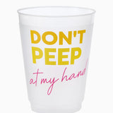 Don't Peep Cups