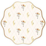 COZY FALL FLORAL DINNER PLATES