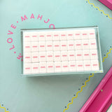 Acrylic Mahjong Tile Box