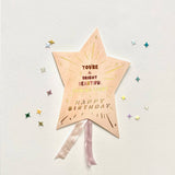 You are a Shining Light Happy Birthday Greeting Card