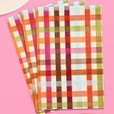 Fall Plaid Paper Napkins