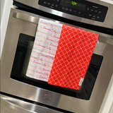Kansas City Repeat Lover Reversible Microfiber Waffle Dish Towel