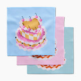 Vintage Heart Cake Dishcloth Set