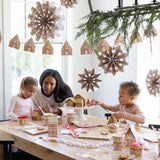 Gingerbread House Paper Party Cup with Handle