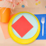 Shades Cherry Large Napkins