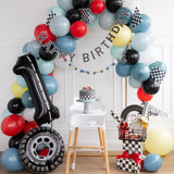 Miles Per Hour- Happy Birthday Banner Set